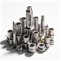Pièces métalliques industrielles usinées CNC en aluminium, acier, laiton, sur mesure, 5 axes