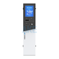 Borne de stationnement automatique AKE, terminal intelligent pour parking, machine de stationnement automatique, terminal en alliage d'aluminium, étanche