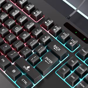 Sc745 RGB 75% Bàn phím chơi game có dây-Thiết kế tiện dụng và điều khiển chính xác cao - Product Image 3