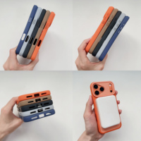 Funda para iPhone 17 Pro Max, Funda Magnética Mate de Lujo para Teléfono Móvil con Carga, Fundas Protectoras para iPhone 17 16 15 Pro Max