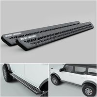 Estribos Laterales de Aleación de Aluminio Antirrobo para Camioneta 4x4, para Ford F150 F-150 Ranger Raptor 2015 Revo 2021 Bronco