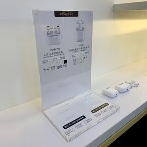 Fourniture d'usine acrylique écouteurs présentoir casque support casque support support téléphone <span class=keywords><strong>magasin</strong></span> stands - Product Image 6