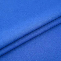 YVES Tissu en crêpe scuba recyclé durable en RPET, 100% polyester, uni, couleur unie, double tricotage interlock, respectueux de l'environnement, en rouleaux