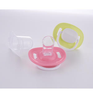 <span class=keywords><strong>Sucette</strong></span> pour bébé, tête plate, silicone, nouveau-né, confort, sommeil, type à débit lent, poignée de calibre moyen pour bébés - Product Image 4