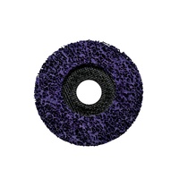 Disco Desoxidante de 125 mm (5 Pulgadas) Color Azul, Calidad Premium para Preparación de Metales en Construcción y Fábrica
