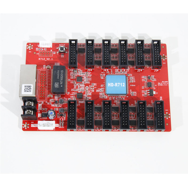 Factory Price Huidu R708/R712/R716 LED Display Screen Controller for Advertising LED Display Screen Receiving Card