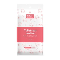 Housses de siège de toilette jetables pour le camping, emballées individuellement pour les voyages, la maternité, l'hôtel, le camping en plein air