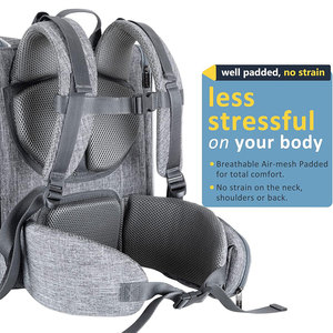 Mochila para mascotas para gatos medianos y perros pequeños, mochila de viaje portátil transpirable para gatos y perros con diseño ergonómico - Product Image 2