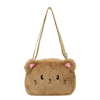 Petits sacs à main de conception mignonne de cadeau en gros bon marché sacs à main de filles sac à bandoulière en peluche d'enfants pour la partie