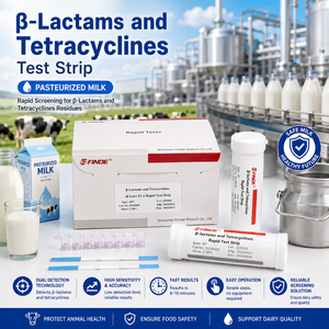 Tiras Reactivas Rápidas para Detectar Beta Lactamas y Tetraciclinas en Leche Cruda, Productos Lácteos y Leche en Polvo - Product Image 1