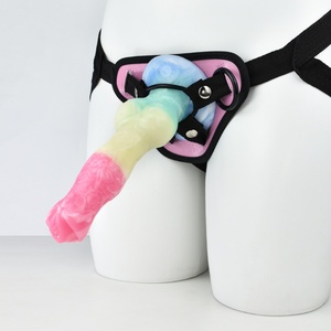 Wholesale Adult Silicone <b>Dildo</b> With Belt Wearable <b>Dildo</b> Artificial Penis <b>Dildo</b> Sex Toy for Sex Shop - Product Image 1