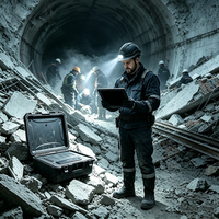 Système USAR de détection de signes vitaux par radar à technologie UWB, capteur micro-ondes traversant les murs, pour la recherche de survivants dans les débris après tremblement de terre
