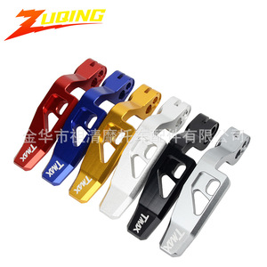 Levier de frein à main Zuqing pour Yamaha TMAX500 XP500 MB116, composant de frein de moto en aluminium rouge - Product Image 3