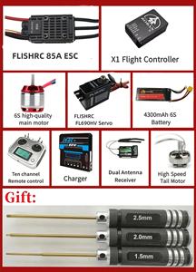 Helicóptero a Escala FL500 V2 FLISHRC Roban UH-60 Negro con GPS y Control de Vuelo RTF, Hobby, Diversión al Aire Libre - Product Image 6