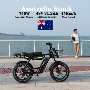 Bicicleta Eléctrica Koolux X9 PRO con Motor Trasero sin Escobillas, Doble Batería, Neumáticos Anchos y Asiento Trasero, 750W, Producto en Tendencia 2025, Disponible en Australia - Product Image 3
