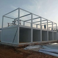 Mini maisons mobiles préfabriquées en EPS Maisons préfabriquées à bas prix pour la Tanzanie