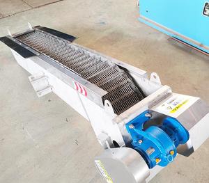Station de prétraitement des eaux usées municipales pour l'industrie alimentaire et industrielle, équipée d'un moteur PLC et d'une engrenage, capacité de 2000 L/heure - Product Image 1
