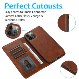 Custodia a Portafoglio in Pelle di Lusso per <span class=keywords><strong>iPhone</strong></span> 15/16, Colore Personalizzabile, da Uomo - Product Image 5