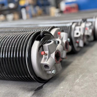 Ressort de torsion en acier à haute teneur en carbone, résistant à la rouille, avec revêtement époxy, OEM ODM, pour portes industrielles, bâtiments commerciaux lourds, ROHS