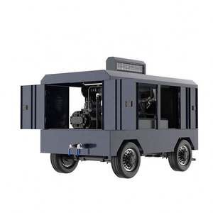 300cfm 500cfm 800cfm 10bar 20bar 30bar Carbón Metano Mercado Uso Diesel Industrial Compresor de aire Móvil - Product Image 3