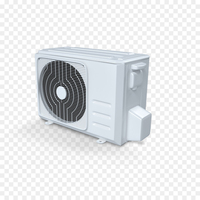 9000btu-24000btu Climatisation Solaire Dc 48v Hors Réseau Hybride 100% Climatiseur Alimenté Solaire