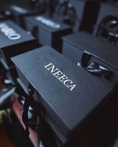 Scatola parrucca personalizzata all'interno di raso borsa con coulisse custodia con logo in cartone stampato da donna con fermaglio per capelli pettine in pizzo - Product Image 2