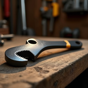 Llave de tubo ajustable con mordazas de 90 grados para cortar y reparar tuberías - Product Image 3