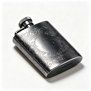 OEM Custom Large Size Stainless Steel Hip Flask 5oz 10oz Pocket Liquor Whiskey Bottle - Product Image 4