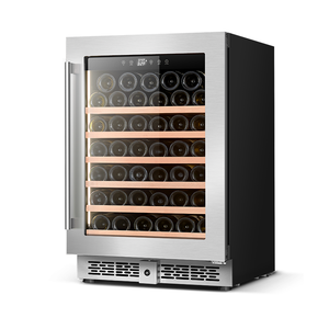 Refrigerador de Bebidas para Exteriores, con Puerta de Vidrio, Capacidad para 41 Botellas, Refrigerador de Vino Tinto, Mini <span class=keywords><strong>Nevera</strong></span> Independiente para el Hogar, con <span class=keywords><strong>Gas</strong></span> R600a, 140L - Product Image 2