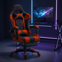 Fauteuil de jeu premium avec accoudoirs 4D réglables et fonction de massage pour la maison, le bureau ou les jeux Spider-Man