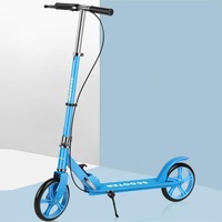 Trottinette à 2 roues pour enfants, mini trottinette pour bébé avec pédale, approuvée par la norme EN14619