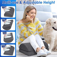 Coussin en mousse haute densité en mousse à mémoire de forme souple de qualité supérieure rebond lent ergonomique profilé Wedge Triangle Relaxation soutien oreiller
