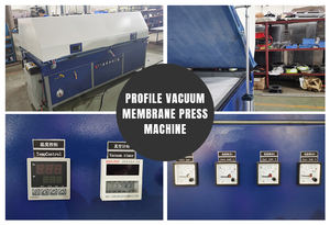 Machine de presse à <span class=keywords><strong>membrane</strong></span> sous vide PV-2500A, portes en pvc, machine de presse à <span class=keywords><strong>membrane</strong></span> sous vide - Product Image 6