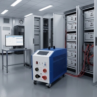 Voltaje de la Batería 48V (40V-57.6V) Corriente CC 2A-500A Software de Gestión de Datos Configurables Banco de Carga de Baterías Probador de Capacidad de Baterías