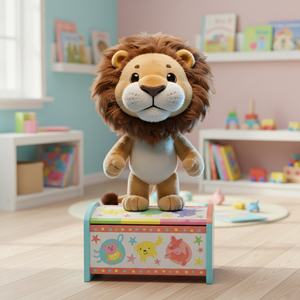 Jouet en peluche rembourré en coton PP personnalisé, vente en gros, poupée animale en peluche douce, adapté aux cadeaux d'affaires - Product Image 4