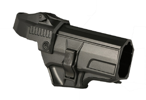 Universele tactische holster van polymeer voor Sp2022, met twee-in-één riemclip, OWB, rechtshandig, Guangdong, beenhouder, niveau 3 - Product Image 4