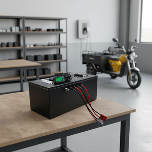 Baterai Lithium & LiFePO4 OEM Murah 60V 50Ah untuk Kendaraan Listrik Roda 3, Skuter Listrik dengan Bluetooth & Layar LCD - Product Image 6