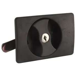 With good price Meigu Latch MS803 PA knob panel lock / cabinet cam lock black knob cam lock made in china