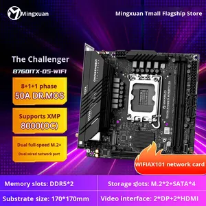 Nouvelle carte mère AMD B850 GAMING PLUS WIFI ATX pour jeux professionnels, DDR5 256 Go, WiFi 7 intégré 8000+, SATA quatre canaux, bureau 4K - Product Image 2