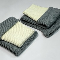 Automne hiver laine tricoté femmes équipage japonais collège Style haute qualité côtelé tricot jambières chaussettes
