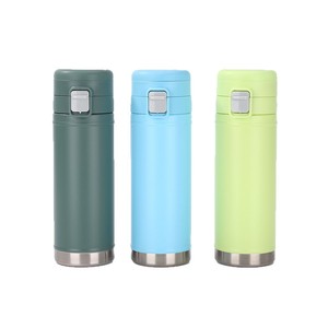 Simple 304 Stainless Steel Double Wall Vacuum Insulated Cup 500Ml Portable Travel Sports Office Use - Product Image 2