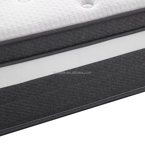 Custom Royal Luxury memory viscoelastic foam mattress 5 zone pocket coil spring mattress in a box mattresses order online