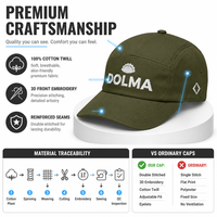 Casquette de baseball légère, respirante, confortable, en coton, réglable, avec logo personnalisé, vente en gros, fabrication en usine, broderie