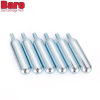 Réservoir de CO2 en acier de 55g avec haute pression pour gilets de sauvetage gonflables adultes utilisation de gaz industriel couleur or de marque CBN