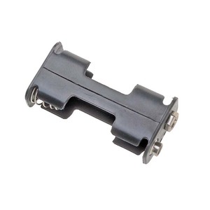 Scatola di Stoccaggio per 2 <span class=keywords><strong>Batterie</strong></span> <span class=keywords><strong>AA</strong></span> <span class=keywords><strong>3V</strong></span> a Doppio Strato, Contenitore per <span class=keywords><strong>Batterie</strong></span> Ricaricabili con Connettori Maschio e Femmina da 9V - Product Image 2