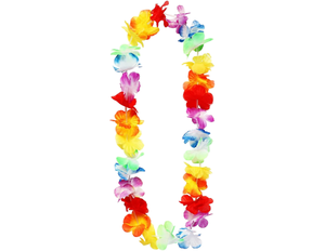 Hawaiian Flower Garland Colorful Necklaces <strong>Summer</strong> Beach Vacation Party Supplies <strong>Decoration</strong> - Product Image 1