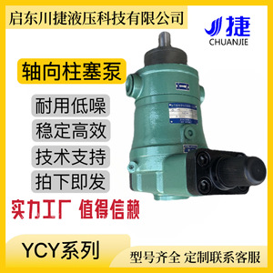 ปั๊มไฮดรอลิกแบบลูกสูบแกนหมุน Chuan Jie Ycy14 1b ซีรีส์ ปั๊มไฮดรอลิกแบบปรับได้ แรงดันใช้งาน 350 บาร์ ติดตั้งแนวนอน ระบบไฟฟ้า - Product Image 5