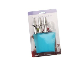 ชุดหัวบีบลายใบดาวและลายวงกลมแบบตัดละเอียด สำหรับทำดอกไม้<span class=keywords><strong>ขนม</strong></span>หวานอย่างประณีต พร้อมชุดหัวบีบเค้ก - Product Image 1