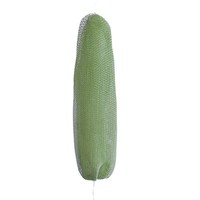 Esponja de baño exfoliante africana auténtica OEM con nudos y cuerdas, cepillo para espalda, tamaño personalizado, paño de lavado