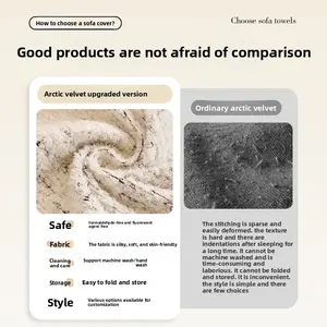 <span class=keywords><strong>Housse</strong></span> de <span class=keywords><strong>canapé</strong></span> extensible anti-griffures pour toutes les saisons, avec couverture intégrale, polyvalente et facile à nettoyer - Product Image 6